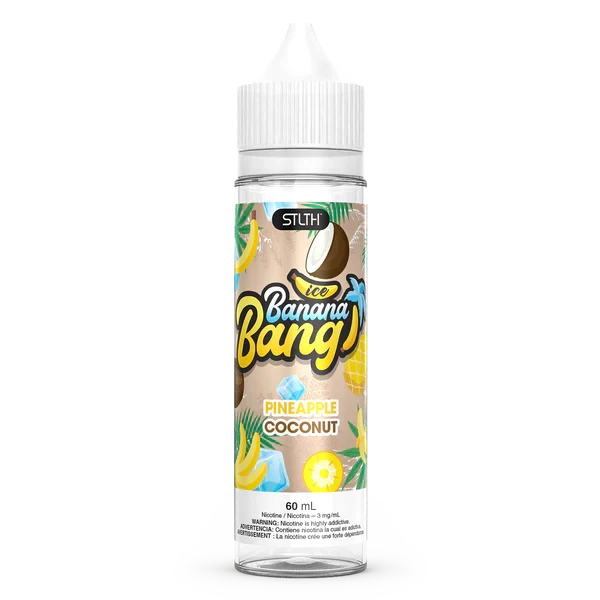PINEAPLLE COCOUNT BANANA BANG ICE 60ML - BASE LIBRE
