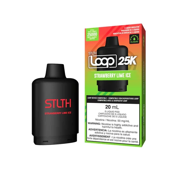 STLTH LOOP 25K POD | STRAWBERRY LIME ICE