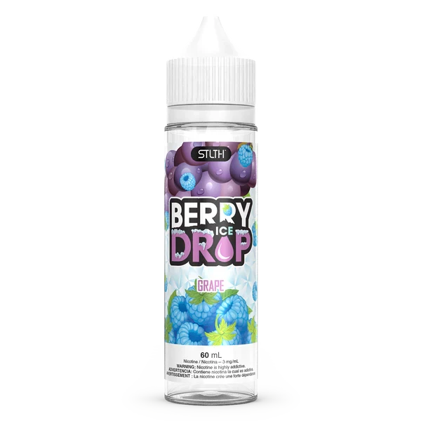 GRAPE BERRY DROP ICE 60 ML - BASE LIBRE