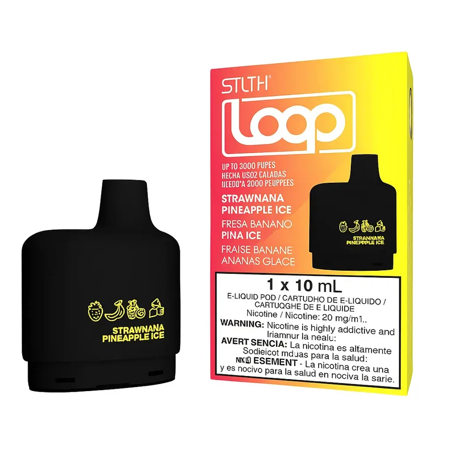 STLTH LOOP 5K POD -  STRAWNANA PINEAPPLE ICE