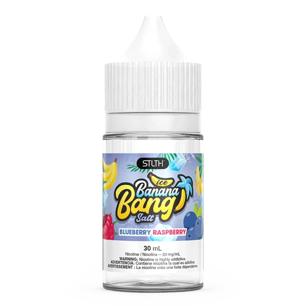 BLUEBERRY RASPBERRY BANANA BANG ICE 30ML - SALES DE NICOTINA