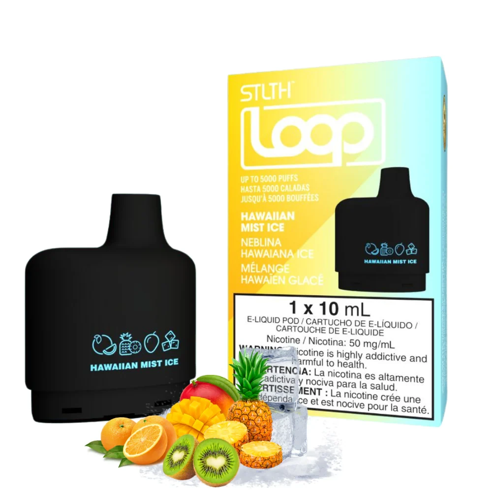 STLTH LOOP 5K POD - STLTH LOOP 5K POD - HAWAIIAN MIST ICE