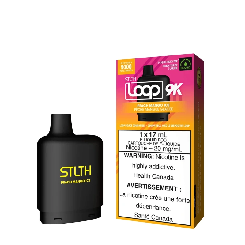 STLTH LOOP 9K POD | PEACH MANGO ICE